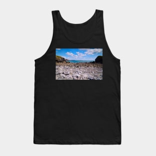 Beach, Rocks & Pebbles - Coastal Scenery - Stackpole Tank Top